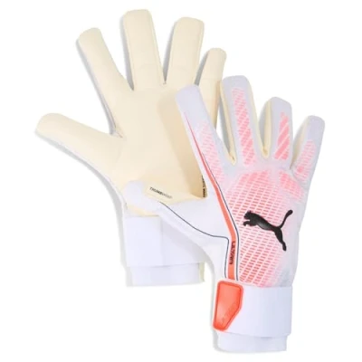 Abbildung von ULTRA ULTIMATE Hybrid Torwarthandschuhe Unisex PUMA White Glowing Red Black