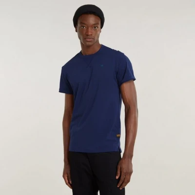 Abbildung von G Star Nifous Tshirt basic, Herren, Größe: Small, Imperial blue
