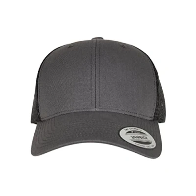 Abbildung von Flexfit Trucker Retro 2 TONE Cap, Größe: One Size, Charcoal/black