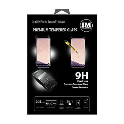 Abbildung von cofi1453 5D Curved Schutz Folie kompatibel mit Samsung Galaxy S8 G950F Vollständig Klebend und Abdeckung 9H Tempered Glas Displayschutz