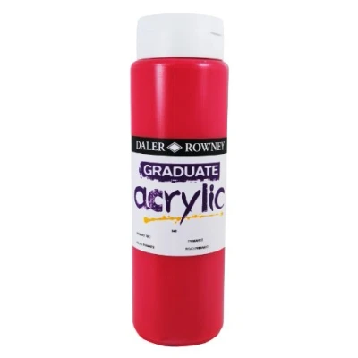 Abbildung von Daler Rowney Graduate Acrylfarbe 500 ml Primary Yellow