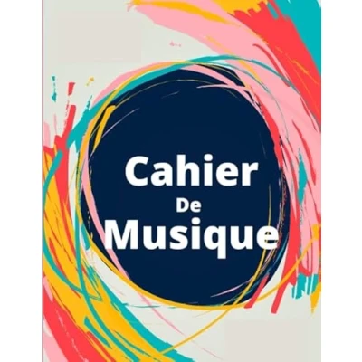 Abbildung von Cahier de Musique: 6 grosses portées musique format A4 100 pages