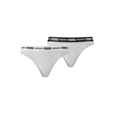 Abbildung von Puma Women 2 PACK String, Damen, Größe: Small, Grau