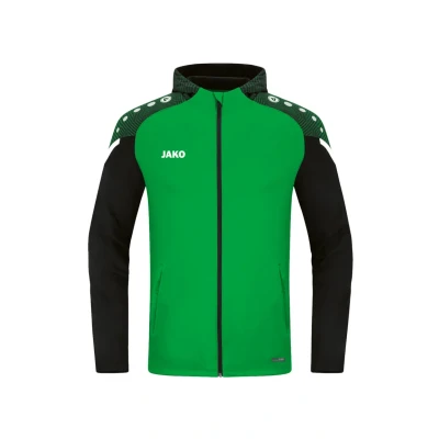 Abbildung von JAKO Performance Kapuzenjacke gruenschwarz, S Herren