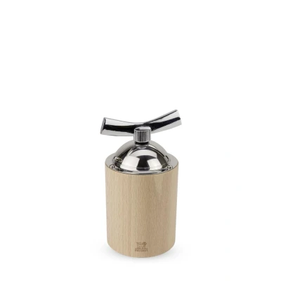 Abbildung von Peugeot Leinsamenmühle Isen 13 cm Natur I Hochwertige manuell aus PEFC zertifiziertem Holz &amp; Edelstahl Küchenzubehör