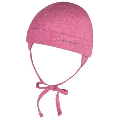 Abbildung von Sterntaler Basics Mütze für Kinder, Größe: 35, Magenta meliert