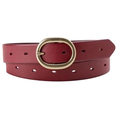 Abbildung von Levi&#039;s Damen Gürtel Women&#039;s High Low Belt, Dull Red, 85