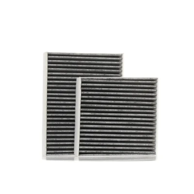 Abbildung von RIDEX 424I0197 Innenraumfilter Aktivkohlefilter 202,150 157 31 CITROËN: C3 II, C4 II Cactus, Kasten / Schrägheck, PEUGEOT: 208 I Schrägheck