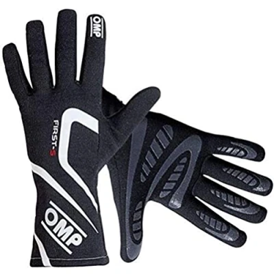 Abbildung von Omp ERSTE SCHWARZE HANDSCHUHE GRÖSSE L FIA 8856 2018