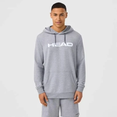 Abbildung von HEAD Club ORIGINAL Hoodie Men, Grey Melange