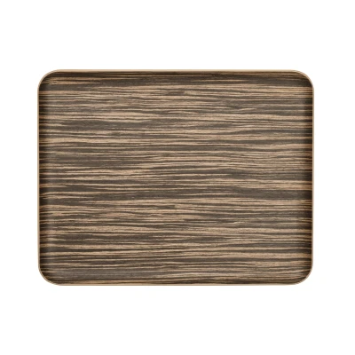 Abbildung von ASA Holztablett rechteckig ebony 36 x 28 cm