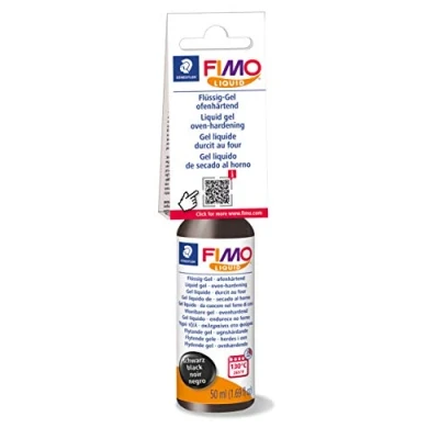 Abbildung von Fimo liquid deko gel 50 ML zwart 8050 9 (04 19)