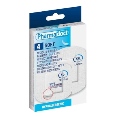 Abbildung von Eurosirel 110154 Pharmadoct Hypoallergene Pflaster, Größe 2