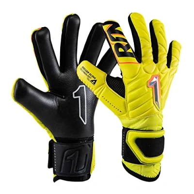 Abbildung von Rinat Meta GK Alpha Torwarthandschuhe Gelb, Erwachsene, Unisex, Größe 8