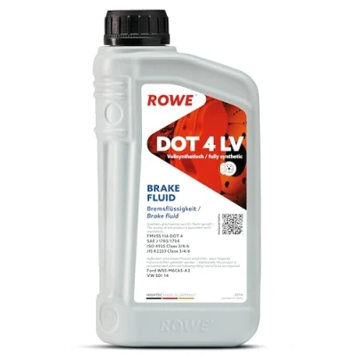 Abbildung von ROWE Hightec Brake Fluid Dot 4 LV 1 Liter PKW Bremsflüssigkeit vollsynthetisch Made in Germany