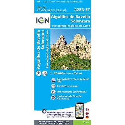 Abbildung von 4253ET Aiguilles de Bavella Solenzara Parc National Corse (TOP 25)