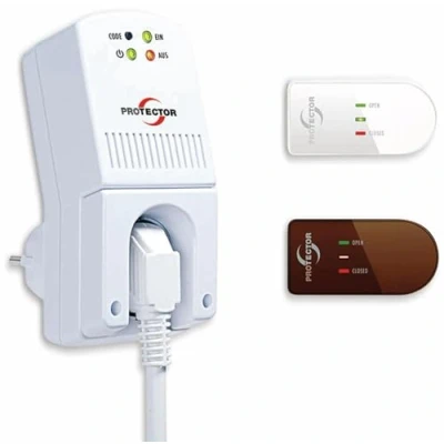 Abbildung von Protector Abluft Set Funk Abluftsteuerung AS 5120 1000 W Weiß Zulassungen (Abluft