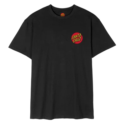 Abbildung von Santa Cruz Classic DOT Chest Unisex Tshirt print, Größe: XL, Black