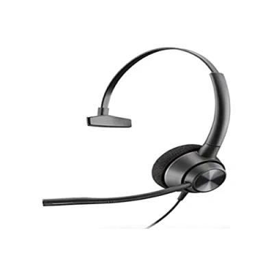 Abbildung von Plantronics Mono Headset EncorePro 310 monaural mit QD Anschluss, Schwarz
