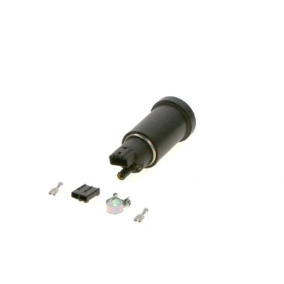 Abbildung von BOSCH 0 580 314 152 Kraftstoffpumpe elektrisch mit Anbaumaterial Anschlussteilen FIAT: Uno Schrägheck, Panda I Tipo Schrägheck