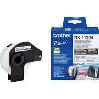Abbildung von Brother DK 11204 (17 mm x 54 mm) Schwarz bis weiß Etikett