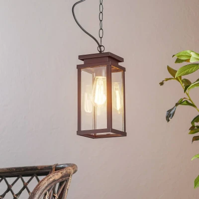 Abbildung von Außenlampe Trikot an Kette schwarz KS Verlichting