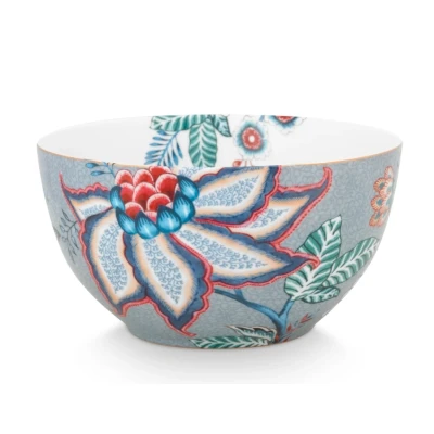 Abbildung von PIP STUDIO Flower Festival Bowl Light Blue 15 cm
