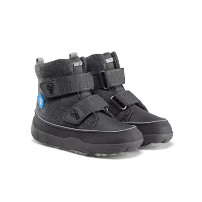 Abbildung von Affenzahn Winterstiefel Wolle Comfy Hund 21 Grau