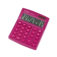 Abbildung von Bürorechner CITIZEN 12 stellig Pink 127x105mm 1 Stk.