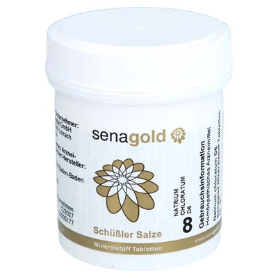 Abbildung von Biochemie Senagold 8 Natrium chloratum D 400 St