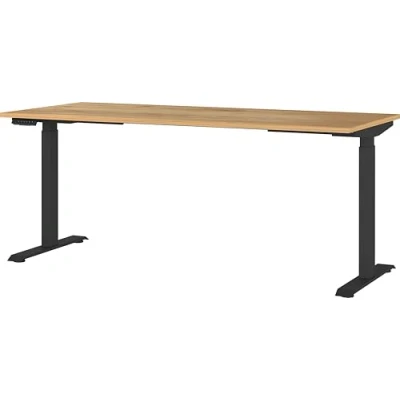 Abbildung von GERMANIA Schreibtisch &quot;Jet, elektrisch höhenverstellbar&quot;, moderne Farbvariationen, Breite 120/140/160/180 cm, Made in Germany