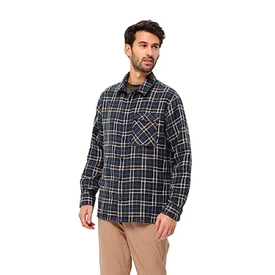 Abbildung von Jack Wolfskin Morgenluft Hemd, Herren, Größe: XL, Night blue