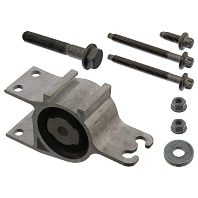 Abbildung von FEBI BILSTEIN 44173 Querlenkerlager mit Anbaumaterial Vorderachse rechts, hinten 92 MERCEDES BENZ: B Klasse, A CLA T modell