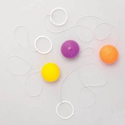 Abbildung von Baker Ross AT793 Neon Flummi, Großpackung, für Kinder Partytüten und kleines Spielzeug Kinder, 10 Stück, sortiert