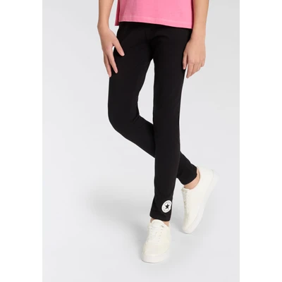Abbildung von Converse Wordmark Leggings Hosen für Kinder, Größe: 152/158, Black