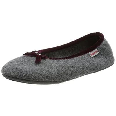 Abbildung von Giesswein Hohenau Hausschuh, Damen, Größe: 37, Grey Schuhe