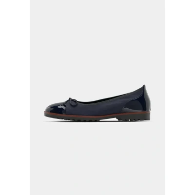 Abbildung von Gabor Klassischer Ballerina, Damen, Größe: 35, Dunkel blau Schuhe