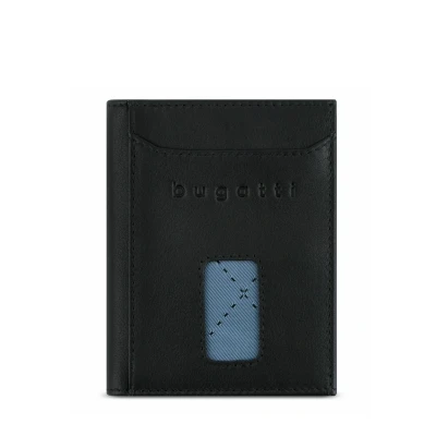 Abbildung von bugatti Secure SLIM RFID Schutz 8 CM Geldbörse, Herren, Größe: One Size, Schwarz