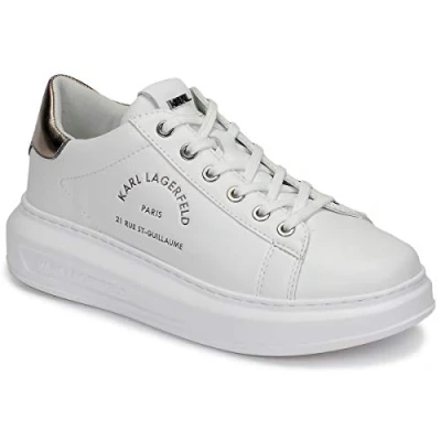 Abbildung von KARL Lagerfeld Kapri Maison LACE Sneaker low, Damen, Größe: 40, White/silver Schuhe