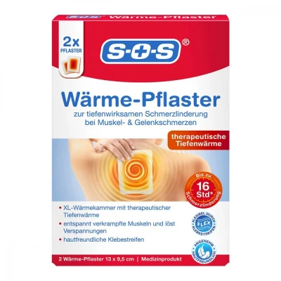 Abbildung von Sos Wärme pflaster