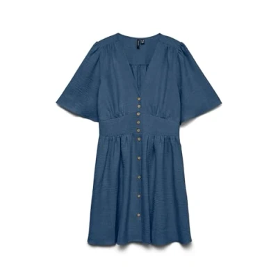 Abbildung von Vero Moda Minikleid &quot;VMMELANEY 2/4 SHORT DRESS WVN NOOS&quot;