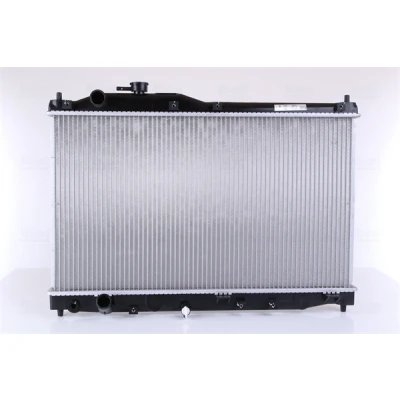 Abbildung von NISSENS 68145 Kühler, Motorkühlung Aluminium 375 657 16 Kühlrippen gelötet