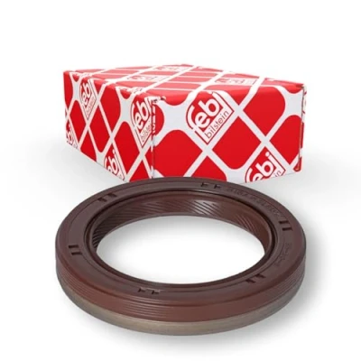 Abbildung von FEBI BILSTEIN 10541 Kurbelwellendichtring stirnseitig FPM (Fluor Kautschuk) RENAULT: TWINGO 1, CLIO 19 II Schrägheck