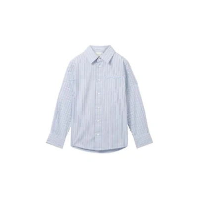 Abbildung von TOM Tailor Hemd für Kinder, Größe: 128/134, Middle blue stripe