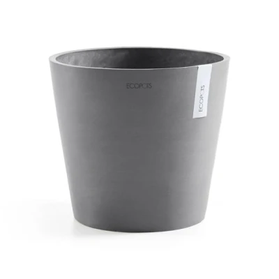 Abbildung von Ecopots Amsterdam 30 cm grau Pflanzer/Blumentopf