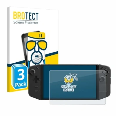 Abbildung von BROTECT Entspiegelungs Schutzglas für Lenovo Legion Go (3 Stück) Schutz Folie Panzerfolie Glas Matt [Extrem Kratzfest 9H, Anti Reflex]