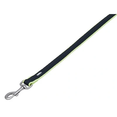 Abbildung von Nobby Leine Mesh Preno, neon gelb L: 120 cm, B: 25/35 mm, 1 Stück