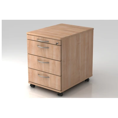 Abbildung von Hammerbacher Rollcontainer AC30 BM Nussbaum