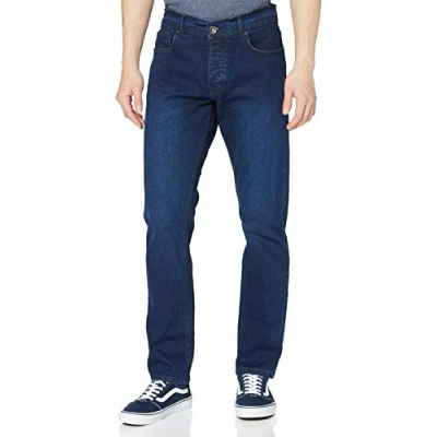 Abbildung von Enzo Herren Ez359 Straight Jeans, Blau (Mid Stonewash Mid Stonewash), W48/L30 (Herstellergröße: 48S)