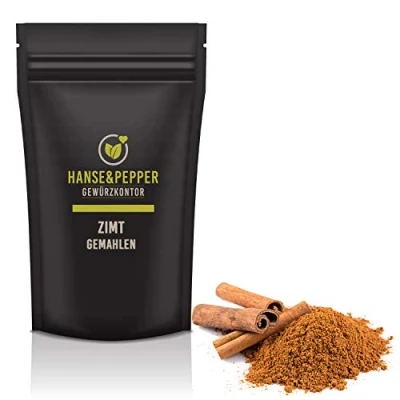 Abbildung von 100g Ceylon Zimt gemahlen echter Zimtpulver Cinnamon Pulver